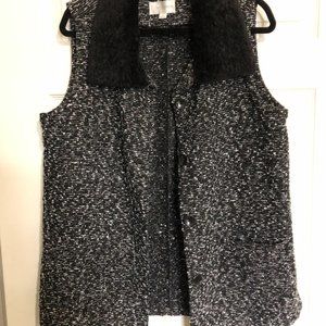 Black/White Vest - Large